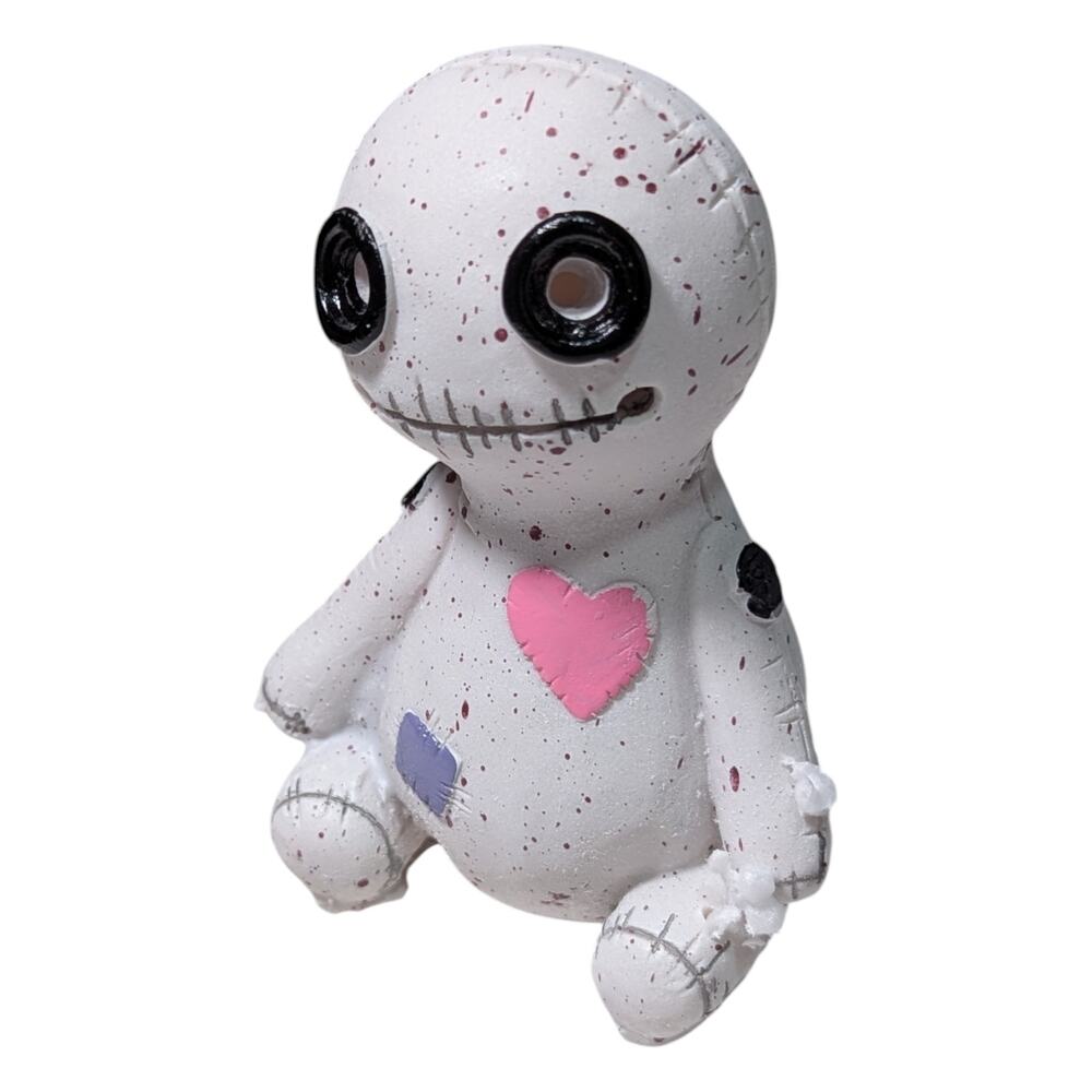 Voodoo Doll Incense Holder Mini Cone Incense Burner with Incense Cone Resin NWT